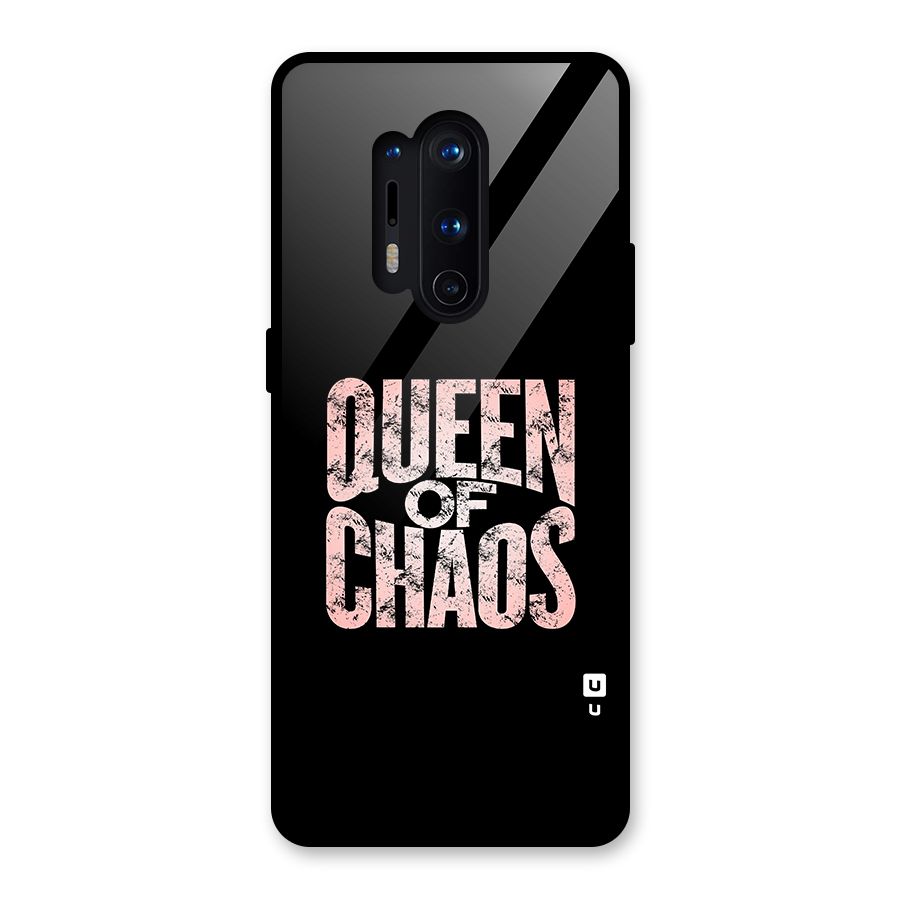 Queen of Chaos Glass Back Case for OnePlus 8 Pro