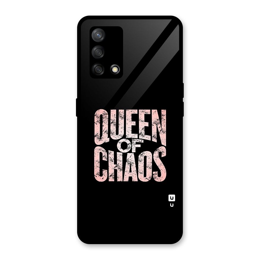 Queen of Chaos Glass Back Case for Oppo F19