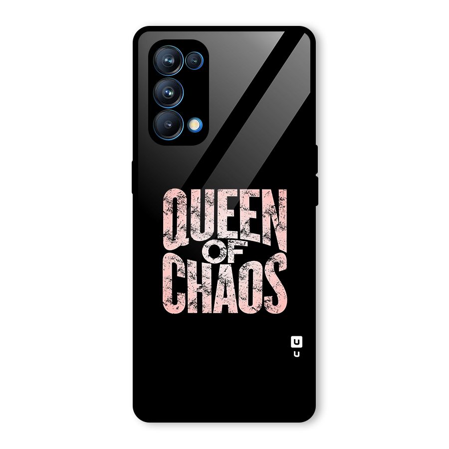 Queen of Chaos Glass Back Case for Oppo Reno5 Pro 5G