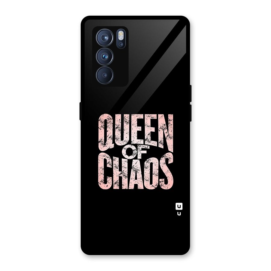 Queen of Chaos Glass Back Case for Oppo Reno6 Pro 5G