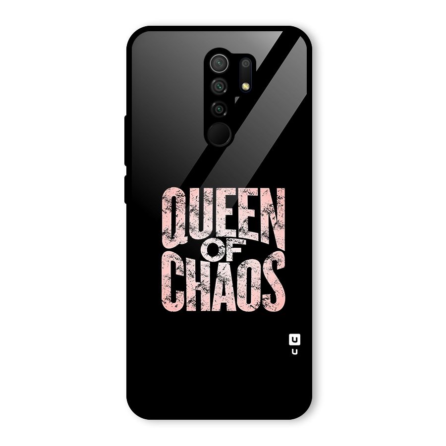 Queen of Chaos Glass Back Case for Poco M2