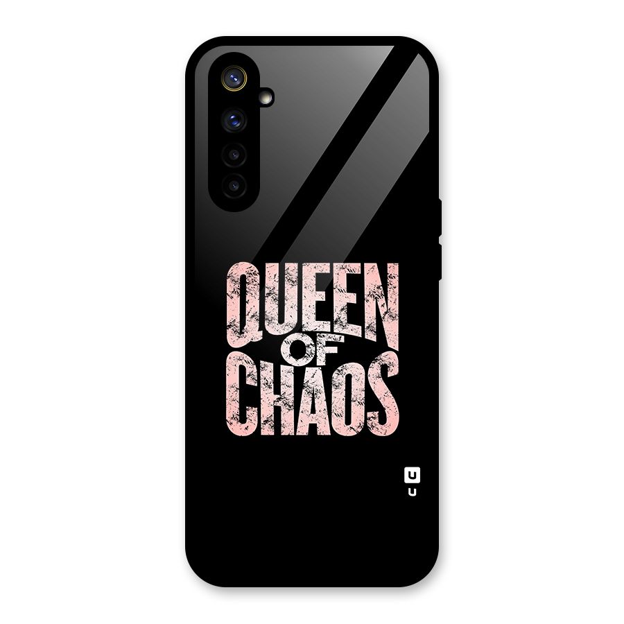 Queen of Chaos Glass Back Case for Realme 6