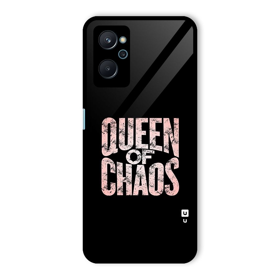 Queen of Chaos Glass Back Case for Realme 9i