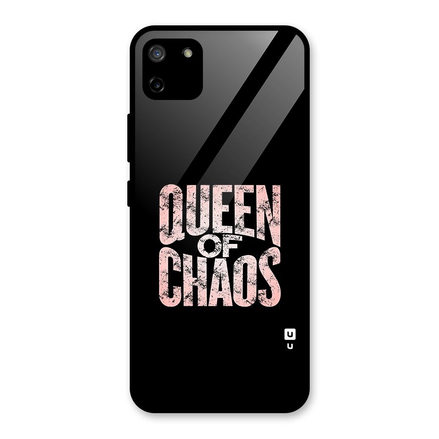 Queen of Chaos Glass Back Case for Realme C11