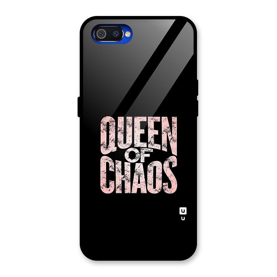 Queen of Chaos Glass Back Case for Realme C2