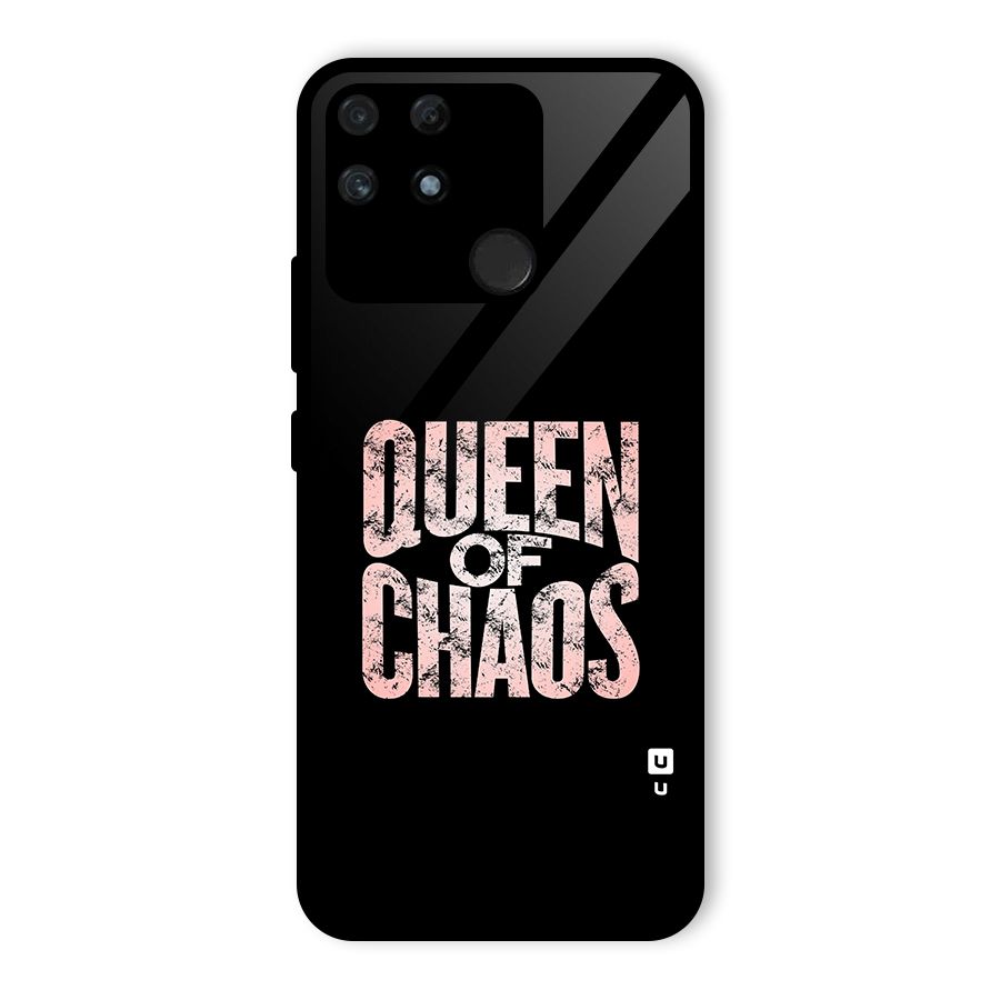 Queen of Chaos Glass Back Case for Realme Narzo 50A