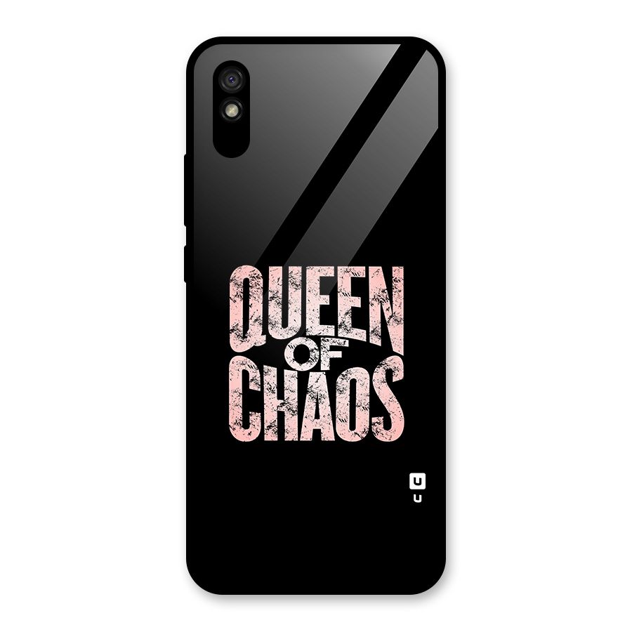 Queen of Chaos Glass Back Case for Redmi 9i