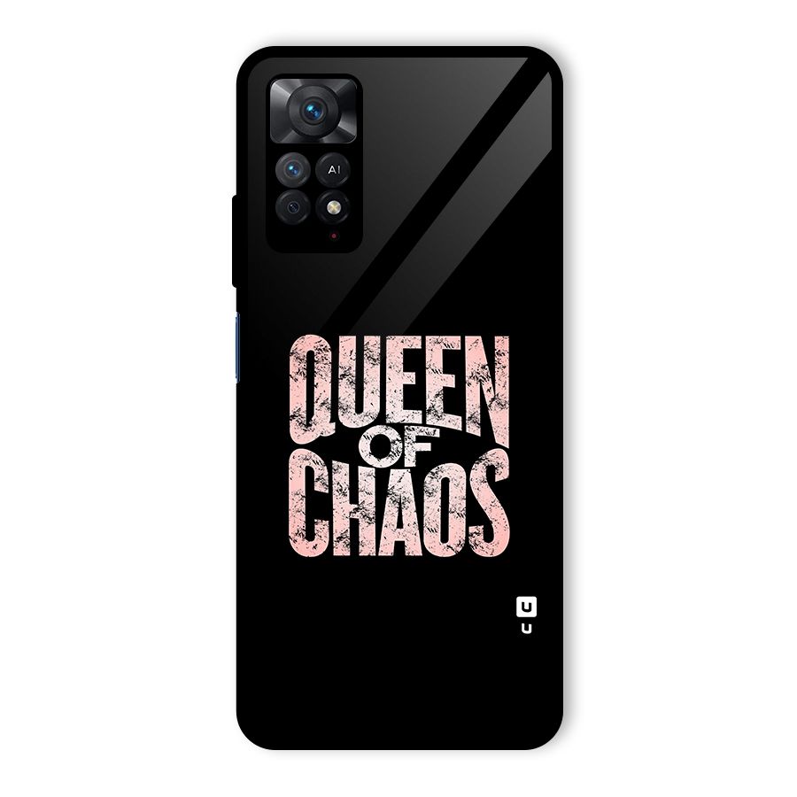 Queen of Chaos Glass Back Case for Redmi Note 11 Pro