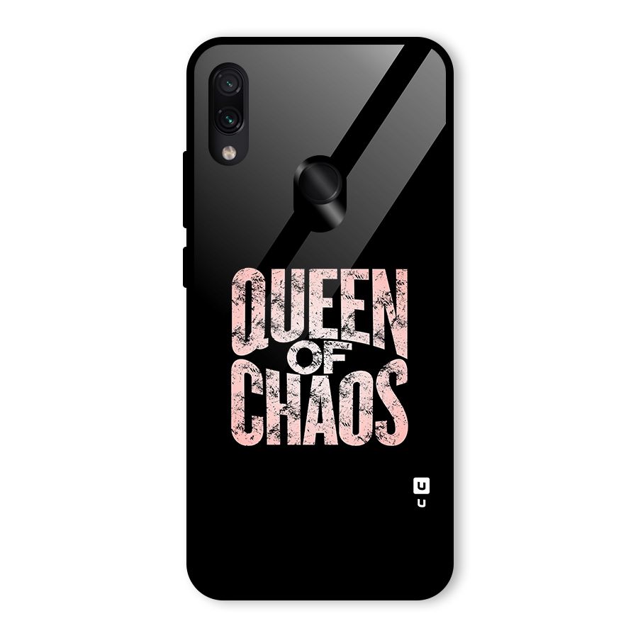 Queen of Chaos Glass Back Case for Redmi Note 7S