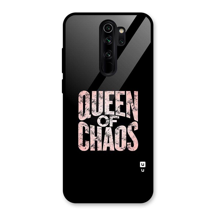 Queen of Chaos Glass Back Case for Redmi Note 8 Pro