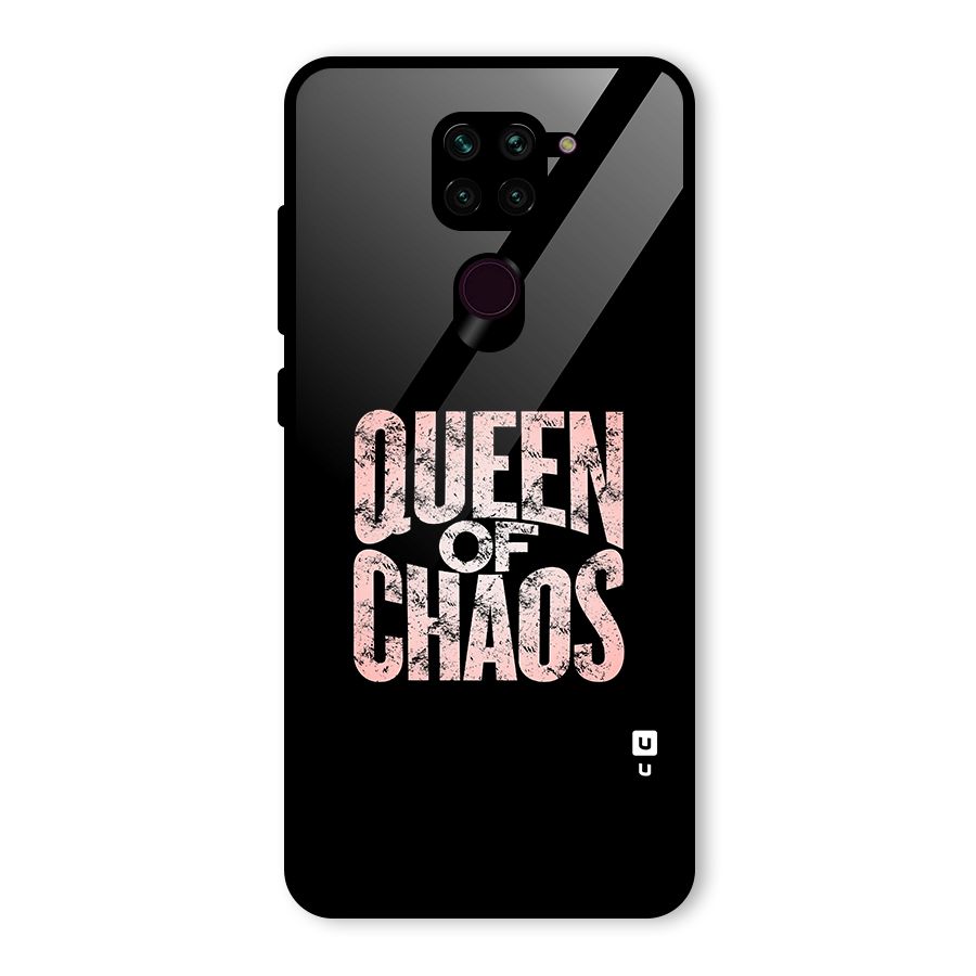 Queen of Chaos Glass Back Case for Redmi Note 9