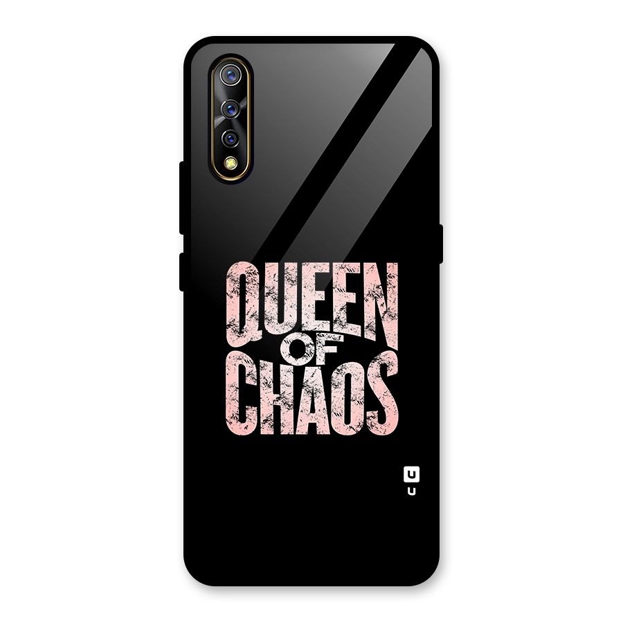 Queen of Chaos Glass Back Case for Vivo S1