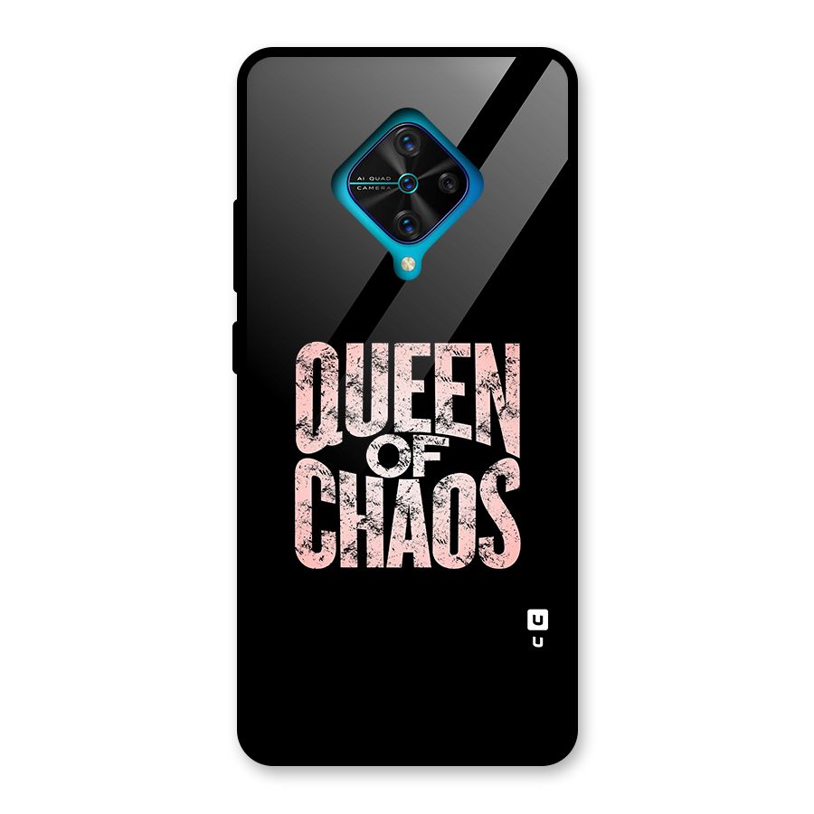 Queen of Chaos Glass Back Case for Vivo S1 Pro