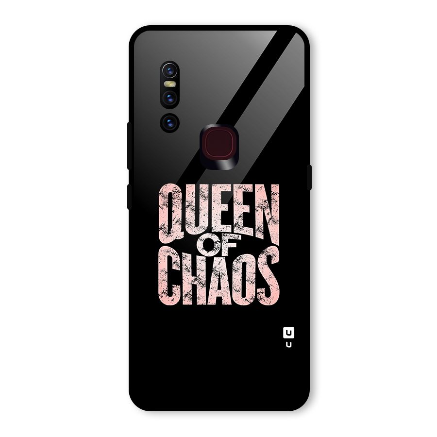 Queen of Chaos Glass Back Case for Vivo V15