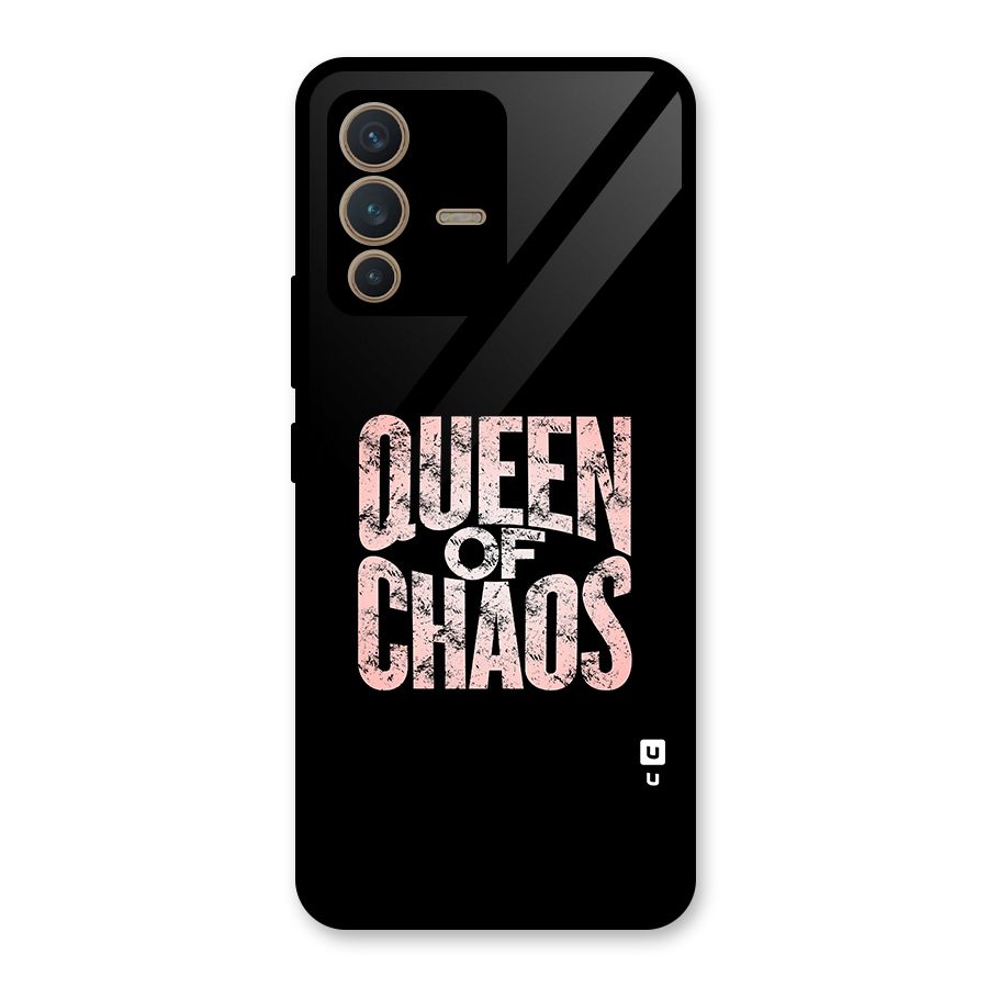 Queen of Chaos Glass Back Case for Vivo V23 5G
