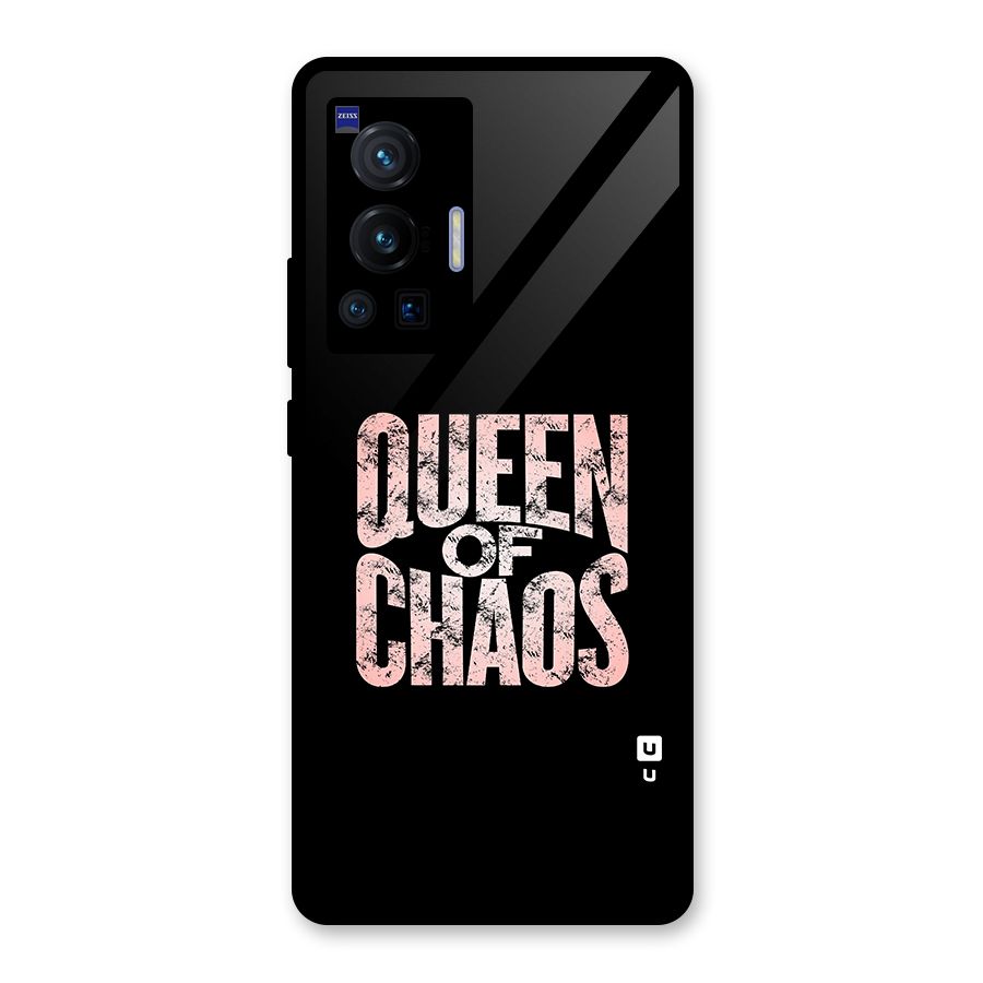 Queen of Chaos Glass Back Case for Vivo X70 Pro