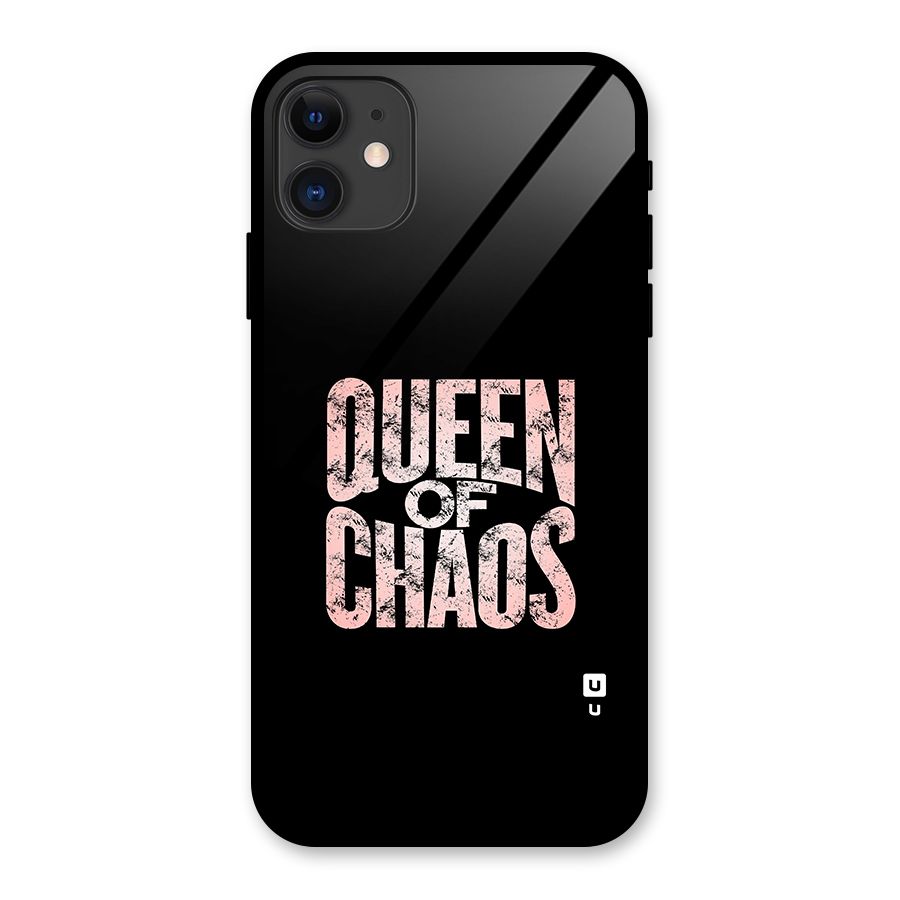 Queen of Chaos Glass Back Case for iPhone 11