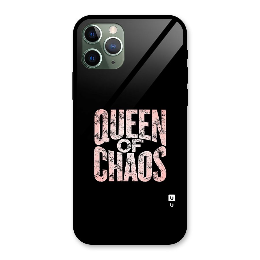 Queen of Chaos Glass Back Case for iPhone 11 Pro