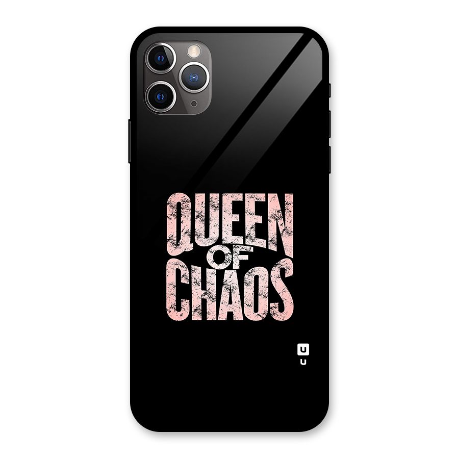 Queen of Chaos Glass Back Case for iPhone 11 Pro Max