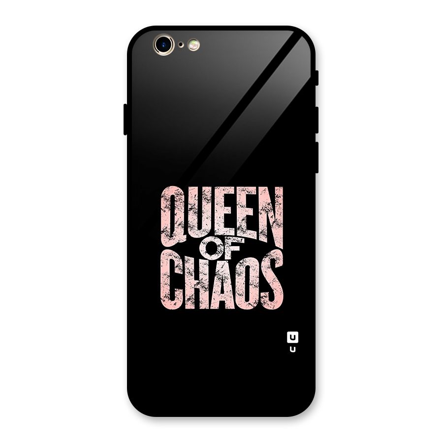 Queen of Chaos Glass Back Case for iPhone 6 6S