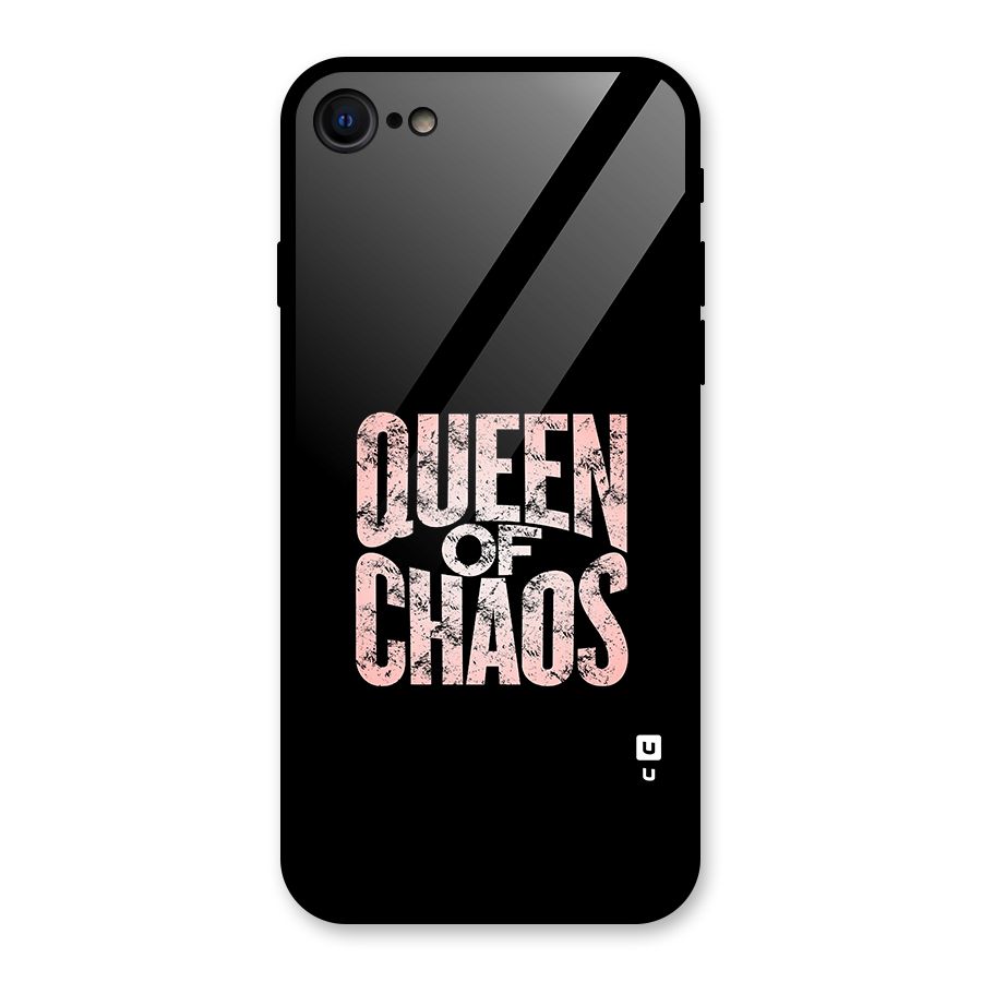 Queen of Chaos Glass Back Case for iPhone 7