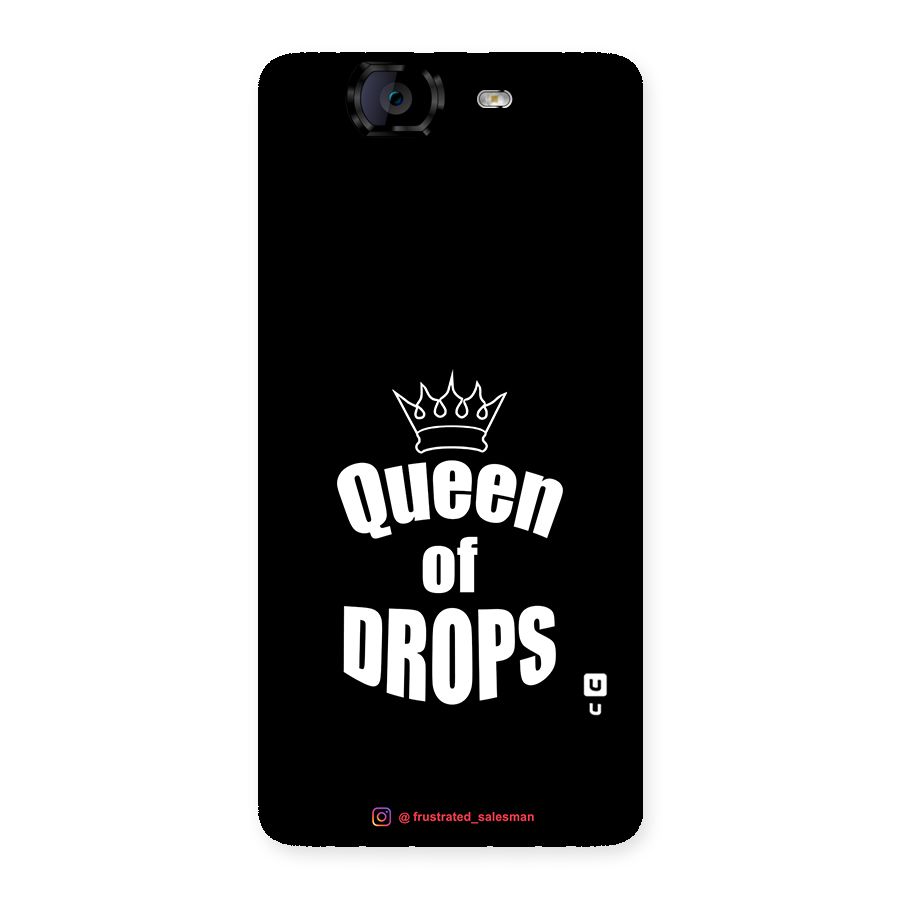 Queen of Drops Black Back Case for Canvas Knight A350