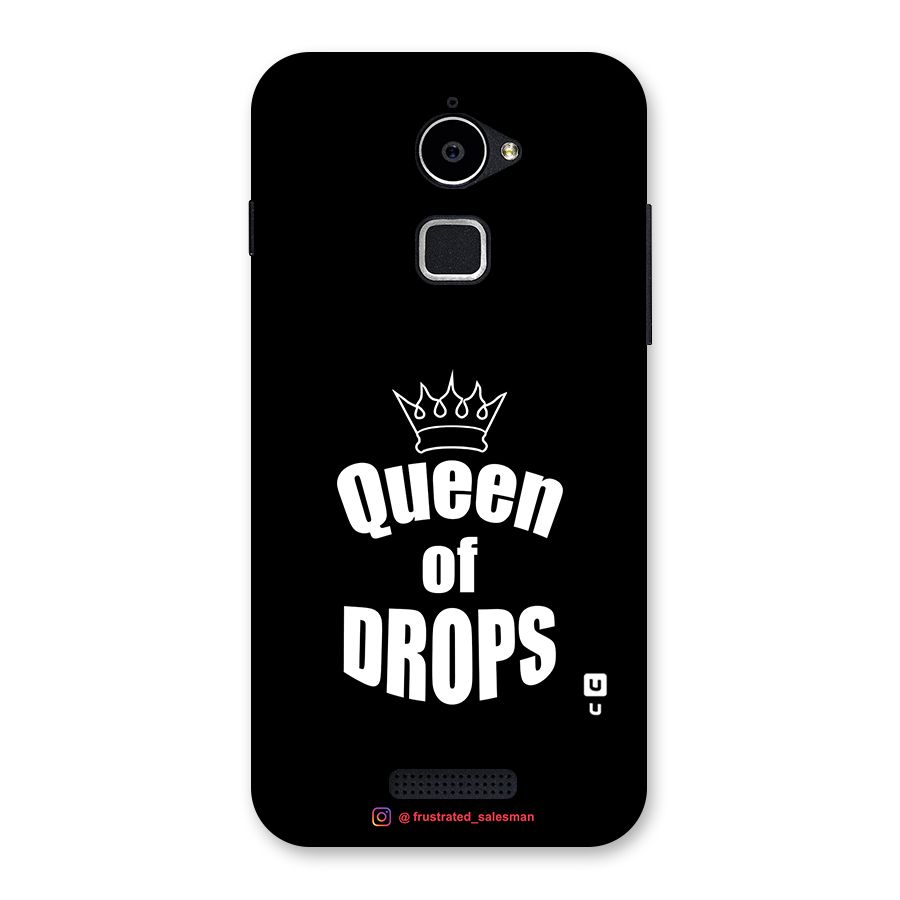 Queen of Drops Black Back Case for Coolpad Note 3 Lite