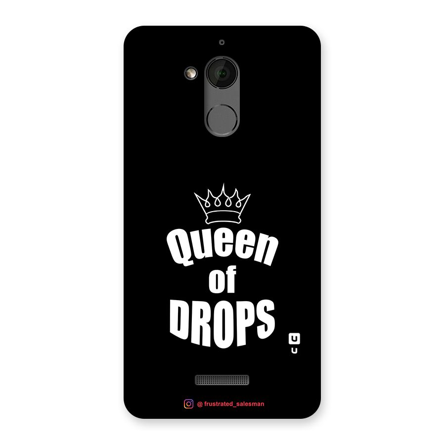 Queen of Drops Black Back Case for Coolpad Note 5