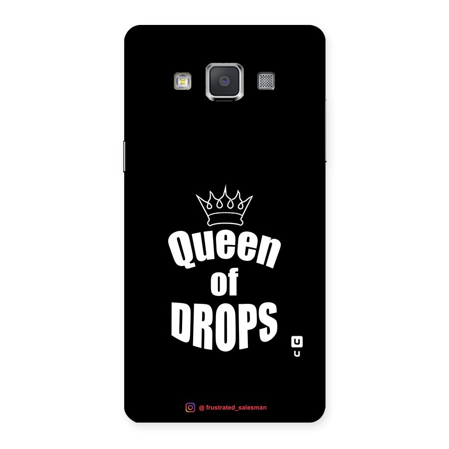 Queen of Drops Black Back Case for Galaxy Grand Max