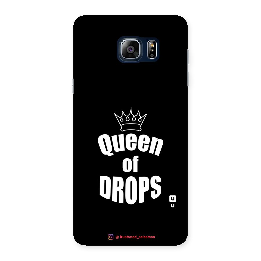 Queen of Drops Black Back Case for Galaxy Note 5