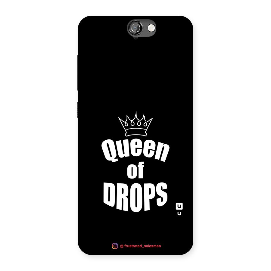 Queen of Drops Black Back Case for HTC One A9