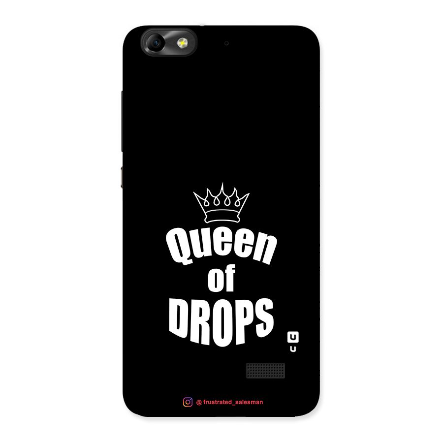 Queen of Drops Black Back Case for Honor 4C
