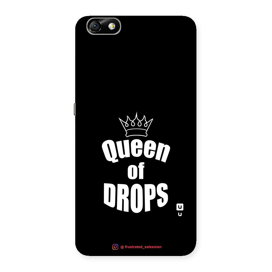 Queen of Drops Black Back Case for Honor 4X