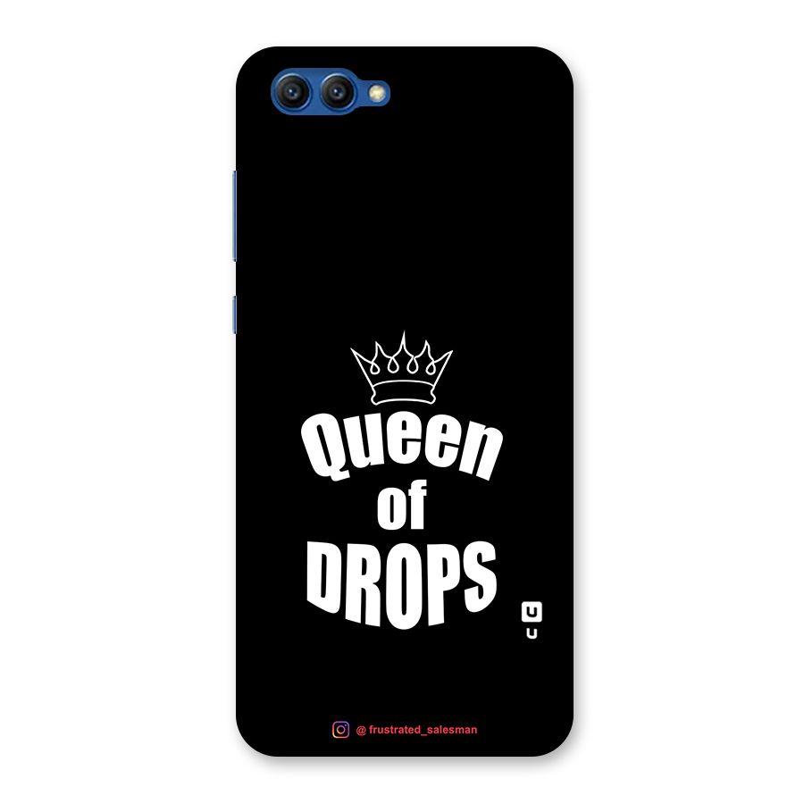 Queen of Drops Black Back Case for Honor View 10