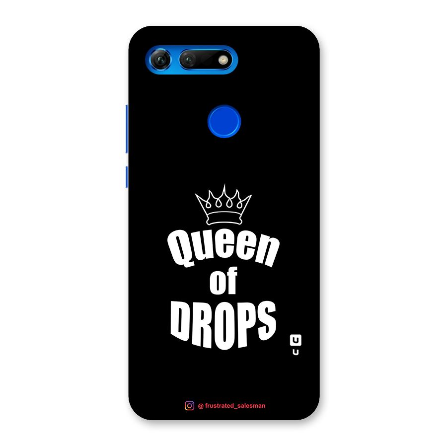 Queen of Drops Black Back Case for Honor View 20