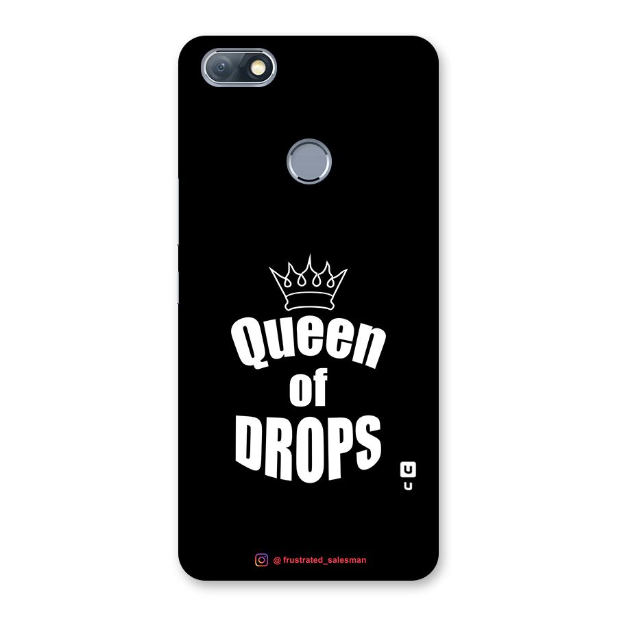 Queen of Drops Black Back Case for Infinix Note 5