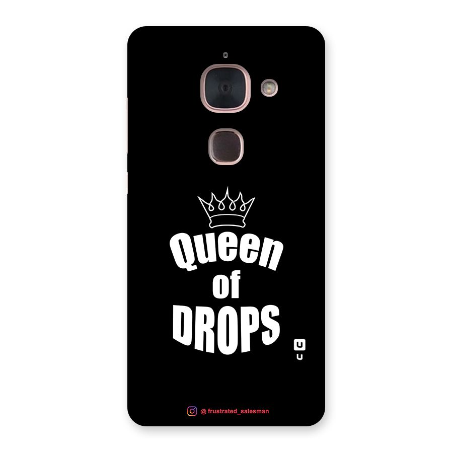 Queen of Drops Black Back Case for Le Max 2