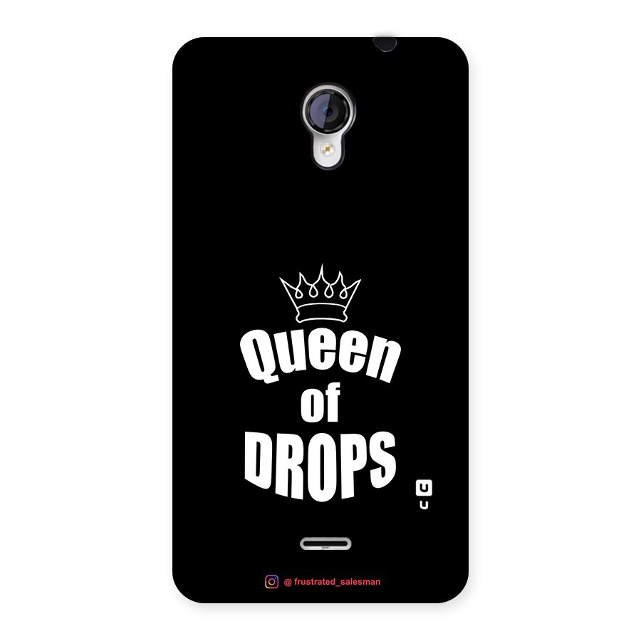 Queen of Drops Black Back Case for Micromax Unite 2 A106