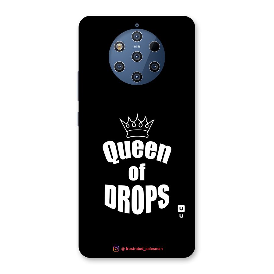 Queen of Drops Black Back Case for Nokia 9 PureView