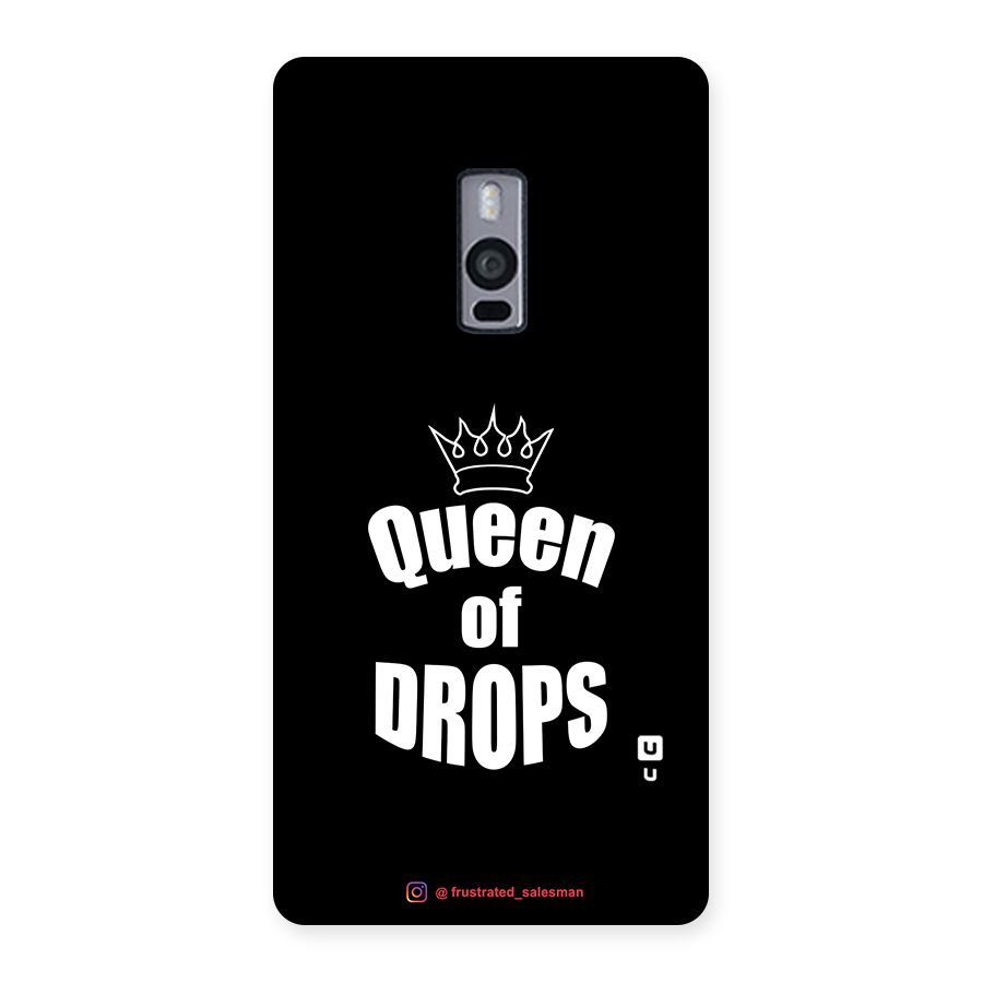 Queen of Drops Black Back Case for OnePlus Two