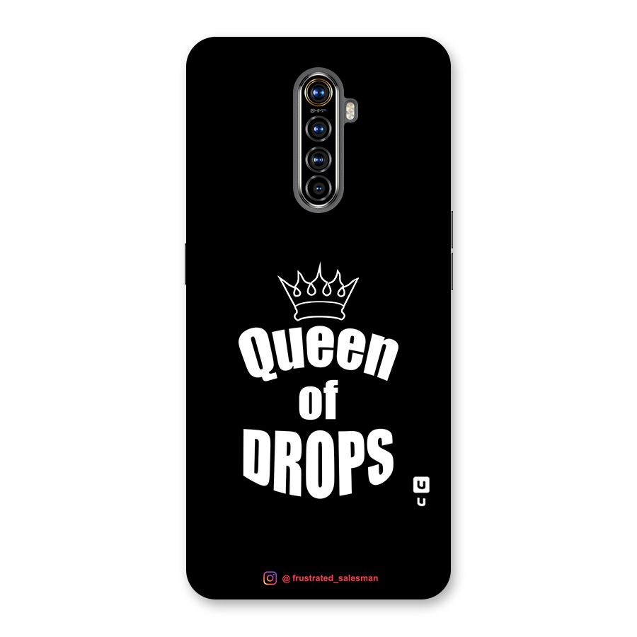 Queen of Drops Black Back Case for Realme X2 Pro