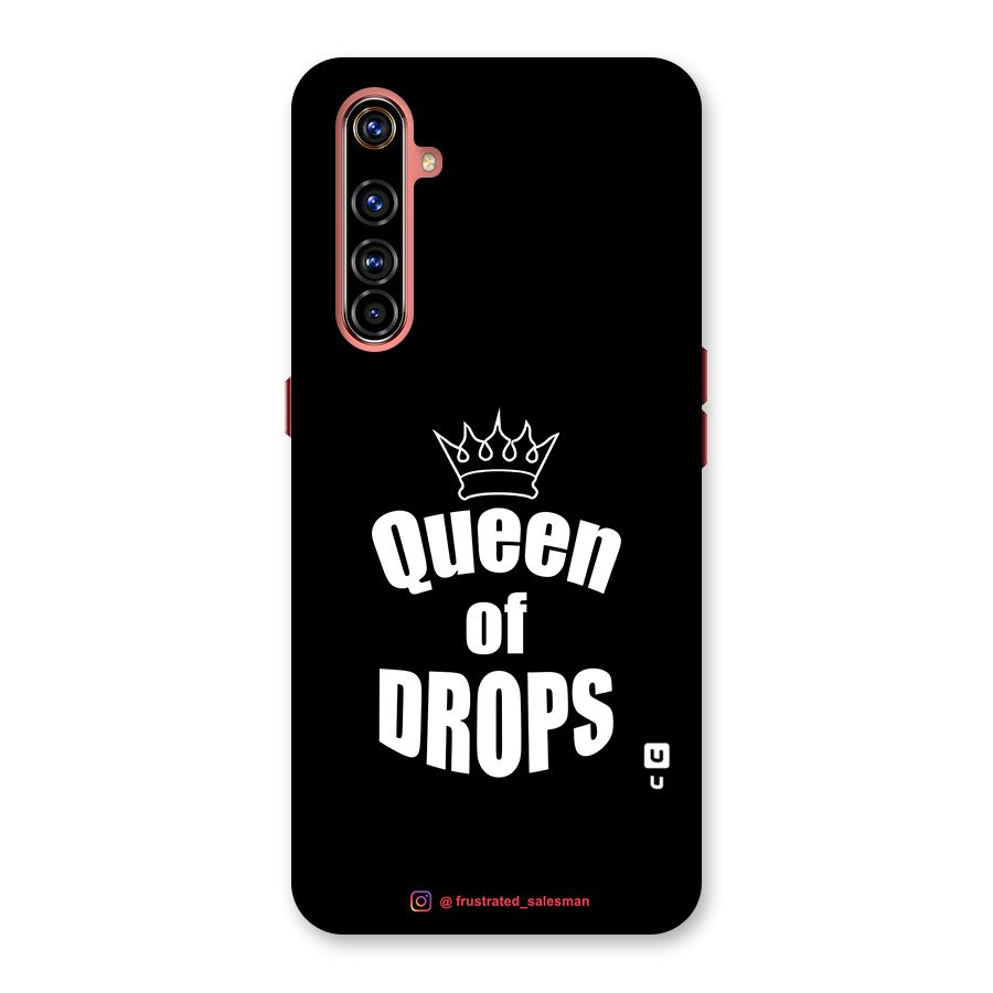 Queen of Drops Black Back Case for Realme X50 Pro