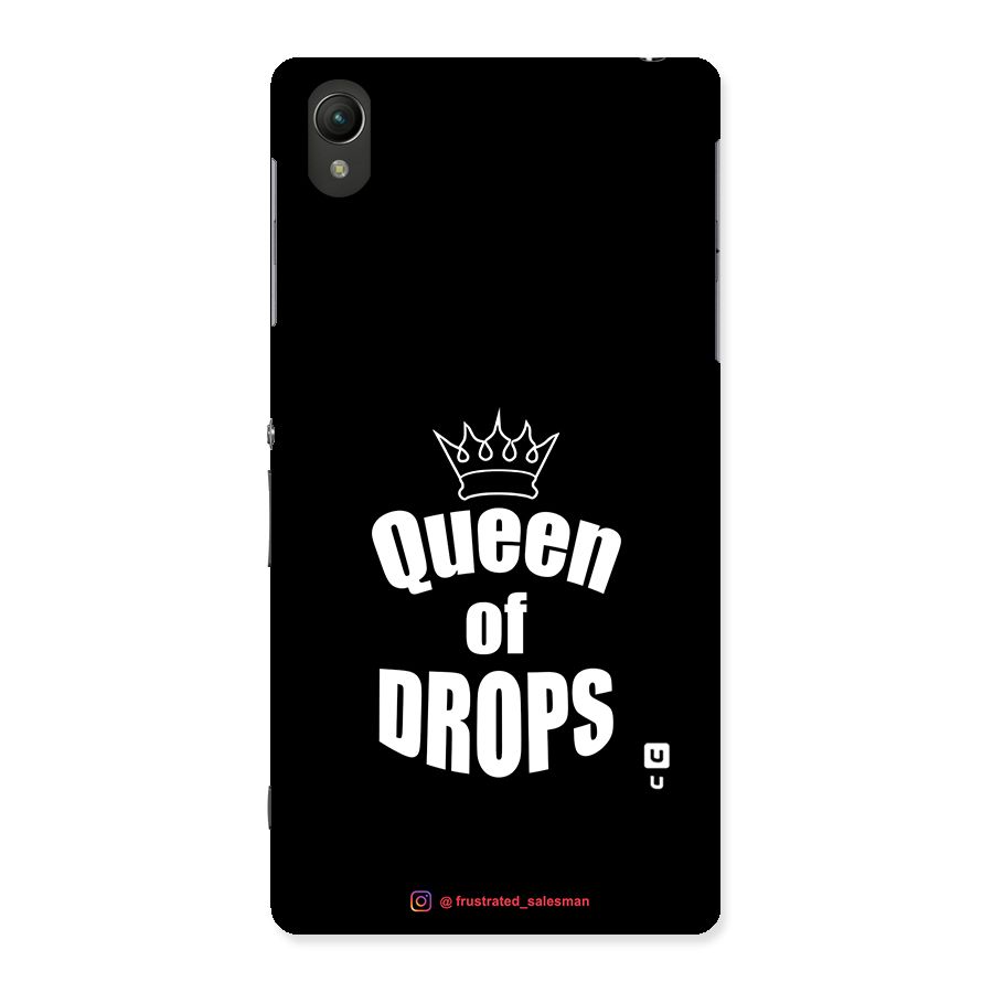 Queen of Drops Black Back Case for Sony Xperia Z2