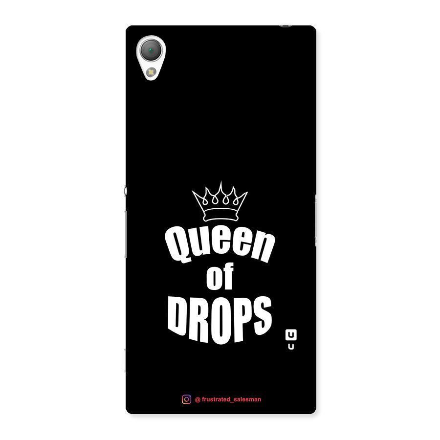 Queen of Drops Black Back Case for Sony Xperia Z3