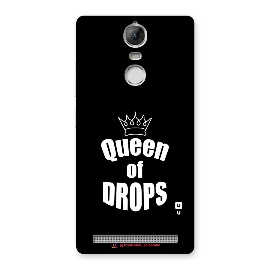 Queen of Drops Black Back Case for Vibe K5 Note