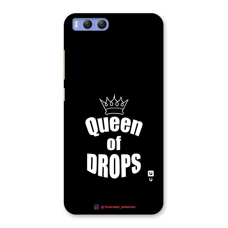 Queen of Drops Black Back Case for Xiaomi Mi 6