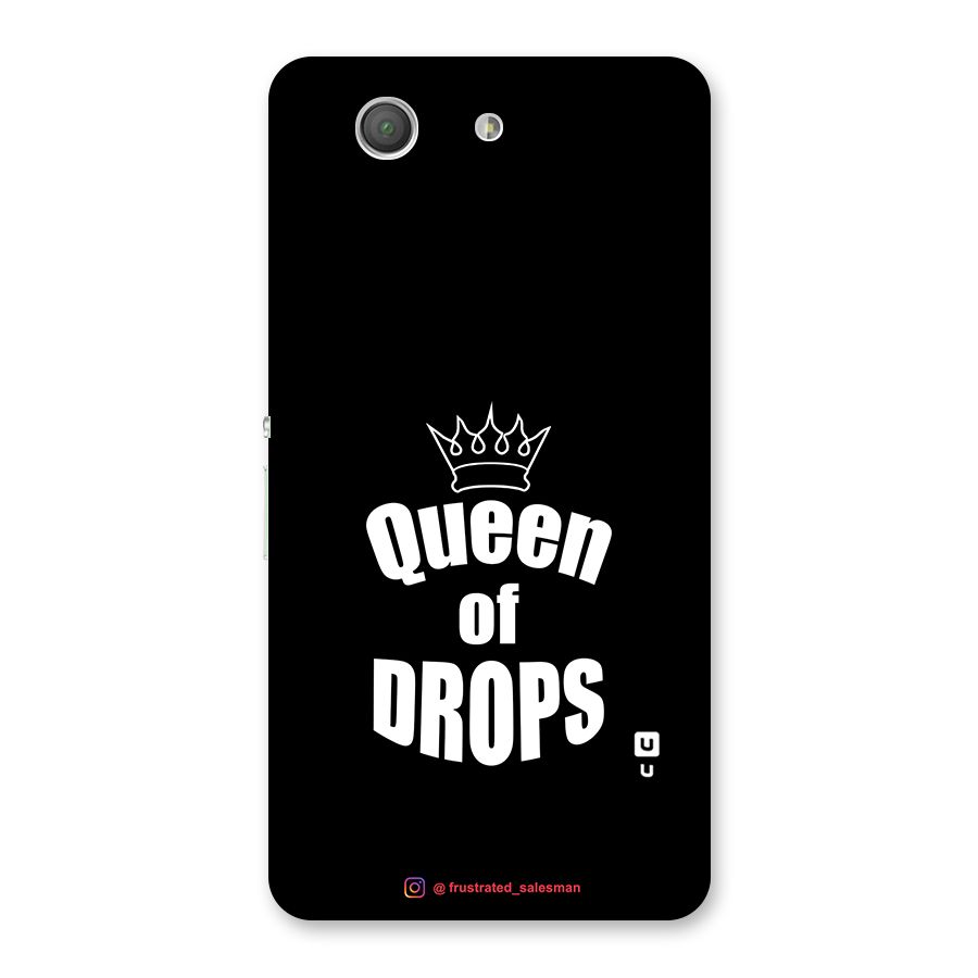 Queen of Drops Black Back Case for Xperia Z3 Compact