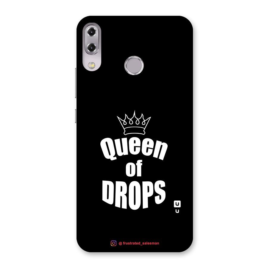 Queen of Drops Black Back Case for Zenfone 5Z
