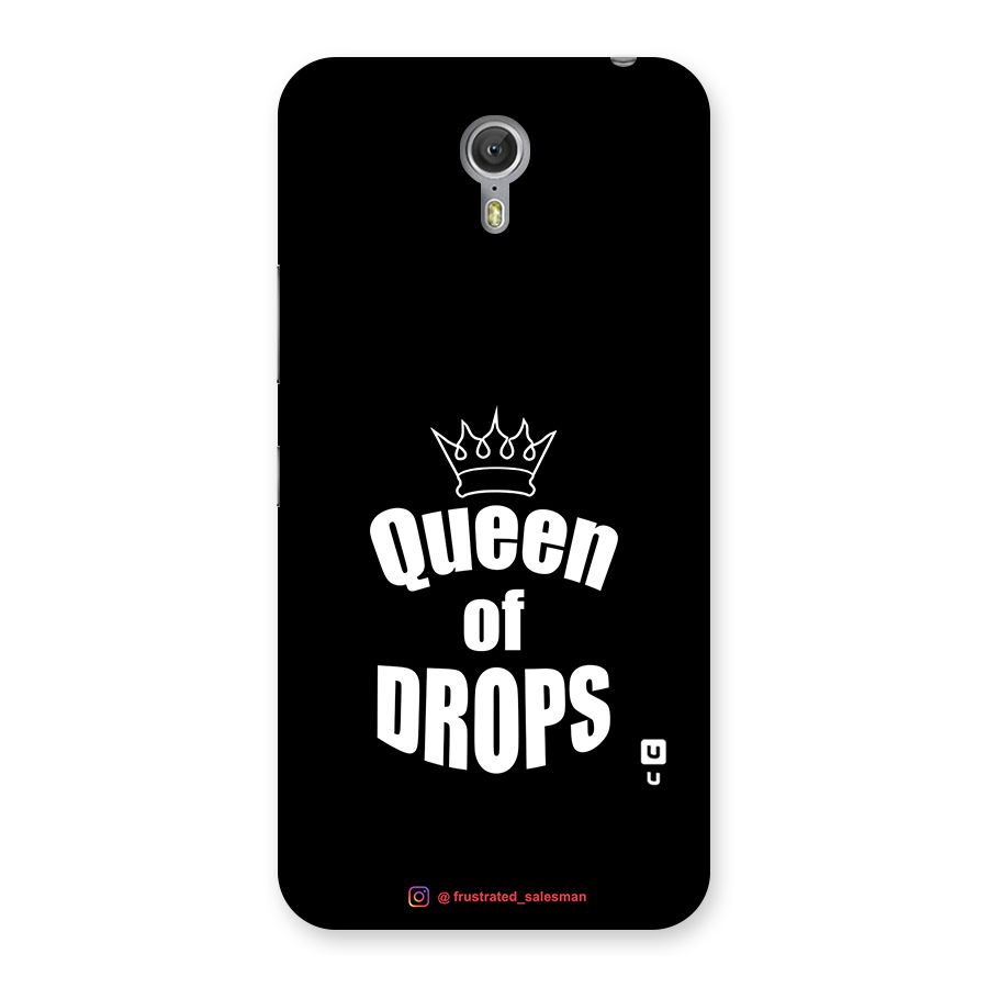 Queen of Drops Black Back Case for Zuk Z1