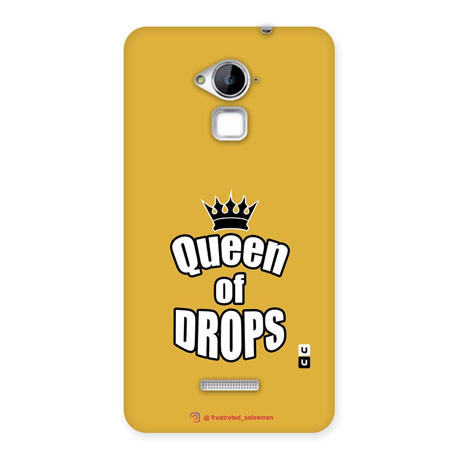 Queen of Drops Mustard Yellow Back Case for Coolpad Note 3